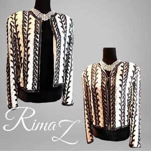 RIMA Z Gorgeous Vintage Beaded Jacket